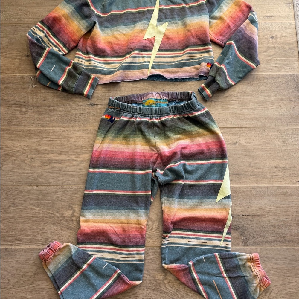 Aviator Nation Serape Sweat Set